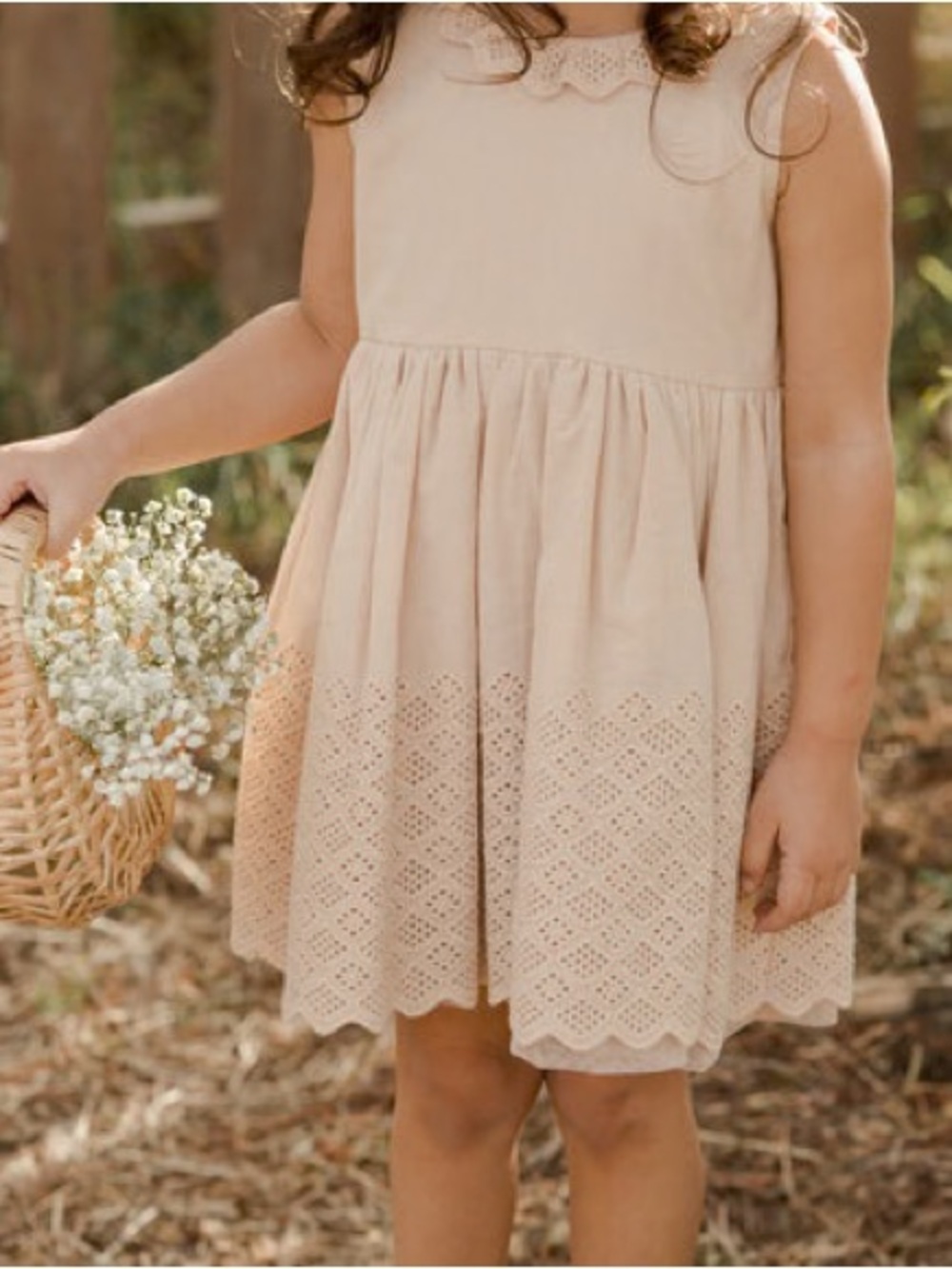Noralee Georgia Eyelet Dress Antique